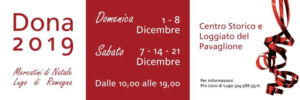 DONA Mercatini di Natale @ Logge del Pavaglione, Lugo (RA) | Lugo | Emilia-Romagna | Italia
