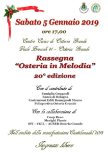 Rassegna "Osteria in Melodia" @ Castel San Pietro Terme (BO)
