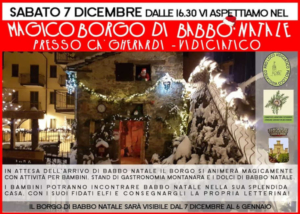 Magico Borgo di Babbo Natale @ Vidiciatico (BO)